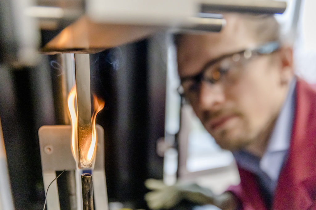 New and functionalized materials for flame retardancy